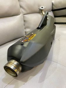 KNALPOT UJUNG SHIJIRO ORIGINAL YAS RACING SARTENG SARBOR SARFUL READY STOK COD UNTUK SEMUA MOTOR MATIC