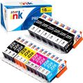 225 226 Ink Cartridges(18-Pack) Replacement for Canon PGI-225 CLI-226 Ink Compatible for Canon MG5320 MG5220 MG6120 MG6220 MG8120 MX882 MX892 MX712 Printer(6 PGBK, 3BK, 3C, 3M, 3Y). 