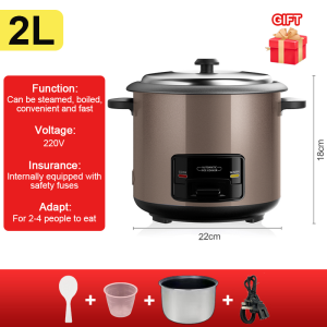 YOWXII🔥 The lowest price of smart rice cooker 2L4L6L household multi-functional rice cooker thickened non-stick inner pot Multi-functional rice cooker non-stick a variety of cooking functions scratch-resistant large rice cooker can hold 3-8
