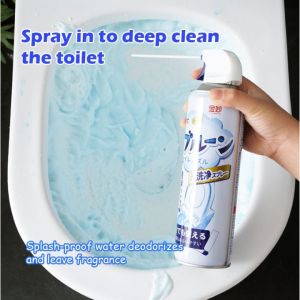 500 ML Bathroom Cleaner Toilet Bowl Cleaner Multifunctional Foam Cleaning Spray Foam Cleaner for Toilet Toilet Cleaning Spray