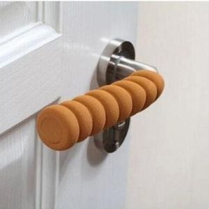 sarung cover bantalan busa pelindung dinding pegangan peredam handel penahan gagang handle pintu