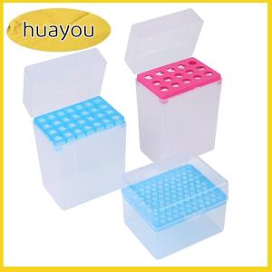 huayou 10ul 200ul 1ml 5ml 10ml Plastic Laboratory Pipettor Tip Box For Experiment Pipette Tip Holder Box Micropipette Plastic Box