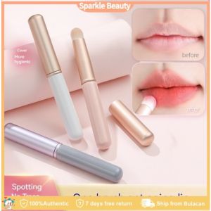 Round Head Lip Brush Lipstick Brush Lip Mud Brush Portable Concealer Brush Lip Smudge Brush Multifunctional Brush Beauty Tools
