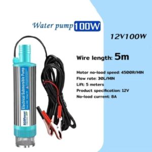 【COD】12V Submersible Electric Water Oil Diesel Pump Universal Mini Portable Fuel Transfer Pump