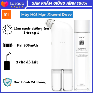Máy Hút Mụn DOCO Đa Năng Thế Hệ Mới Hút Mụn Đầu Đen Mụn Cám Làm sạch dưỡng da tích hợp 2 in 1 Máy hút mụn Xiaomi Bảo hành 24 tháng