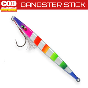 Metal Jig 400g Slow Fast Colorful Glow in The Dark Gangster Stick