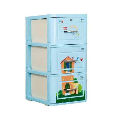 Tủ nhựa quần áo 4 tầng Lucky Qui Phúc