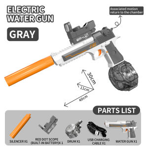 【BlowBack】Desert Eagle Electric Water Gun Childrens Beach Toys Outdoor pool toys Water Blaster water gun for kids boys