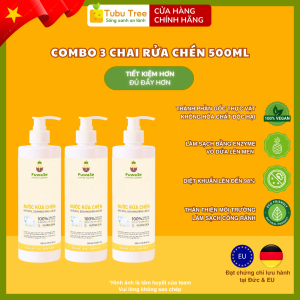 Nước rửa chén ăn dặm Fuwa3e enzyme sinh học dứa 3.8L – Rửa chén ăn dặm tiết kiệm 30% nước