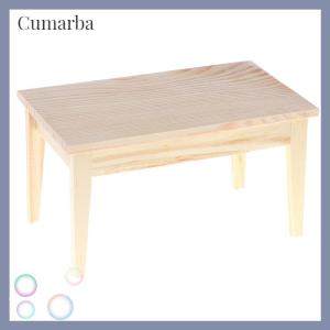 [Cumarba] 1 12 MINI dining Table เฟอร์นิเจอร์รุ่นของเล่นสำหรับตกแต่งบ้านตุ๊กตา