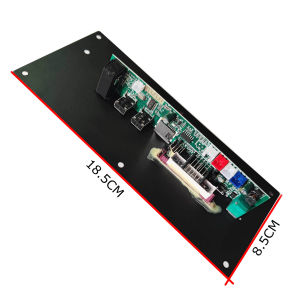 Car Subwoofer High Power HiFi Bass Bluetooth Amplifier Board Support 3.7 V Amplifier Board Square Dance Speaker Amplifier Support Bluetooth AUX TF-Card U-Disk Recording 5-8Inch FLAC APE WAV WMA MP3 Decoding