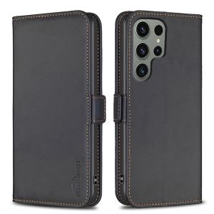 For Samsung Galaxy S25 S24 S23 S22 S21 Plus / S25 S24 S23 S22 S21 Ultra / S21 S23 S24 S25 FE Phone Case Magnetic Leather Wallet Card Slot Protection Flip Cover Casing