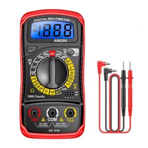 Điện áp vạn năng an8204 dụng cụ kiểm tra dòng điện máy kiểm thử đa chức năng kỹ thuật số đếm 1999 để kiểm tra triode Diode điện trở