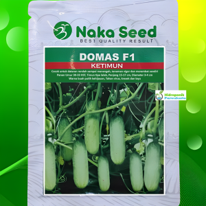 Benih Timun Hibrida DOMAS F1 20 gram Tahan Virus Cap Naka Seed