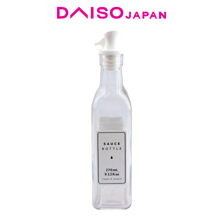 Daiso Glass Sauce Bottle 270 ml Lazada PH