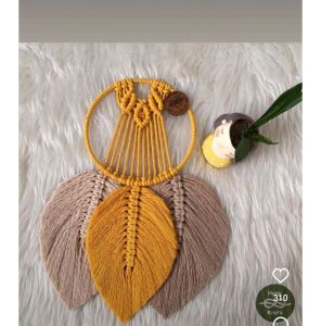 isi satu dream catcher-hiasan bulan bintang-hiasan ruang tamu-hiasan dinding gantung