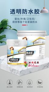 WE 2610 = 透明防水胶 Transparent Waterproof Glue ☞ 600g