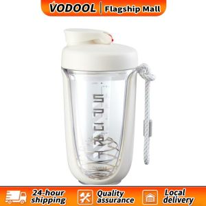 Insulated Sports Water Bottle with Leak-Proof Shake Cup for Hot and Cold Drinks During Exercise