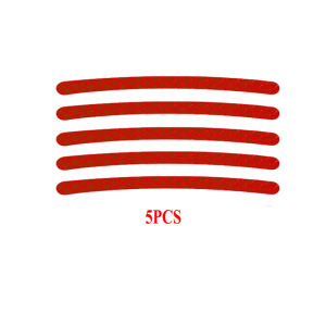 5/10/20Pcs Trung Tâm Bánh Xe Nhãn Dán Phản Quang Xe Máy Xe Bánh Xe Phản Quang Cảnh Báo Đề Can Sọc Băng Trang Trí Dán Xe Decal Tự Động Phụ Kiện Ngoại Thất