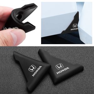 2Pcs Soft Silicone Car Door Corner Cover Protector Sticker for Honda Civic Accord City HRV CRV CH-R Jazz Insight H-RV Passport Car sticker