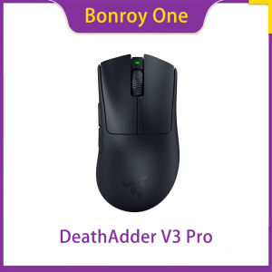 Razer DeathAdder V3 Pro Wireless Gaming Mouse Focus Pro 30K Optical Sensor HyperPolling Wireless Dongle 8K Polling Rate Lightweight Design