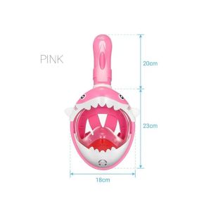 Diving Mask Kid Snorkeling Masker Snorkeling Anak Full Face Thenice Napas Normal Dan Anti Sesak - Kacamata Diving dan Snorkeling Anak Full Face