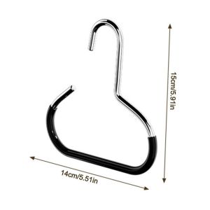 5Pcs Hat Circular Hanger Non-marking Hat Scarf Towel Hanger Multi-function Non-Slip Storage Hook Space Saving