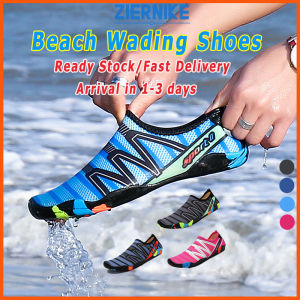 Outdoor Aqua Shoes Beach Shoes Summer Men Women Lightweight Quick-Drying Amphibian Rubber Non-Slip Wading Shoes Sport Water Shoes