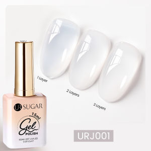 UR SUGAR 15ml Gel Nail Art Polish Jelly Glass Cat Gel Semi Permanent Nail Art Manicure Soak Off LED UV Gel Nail Varnishes