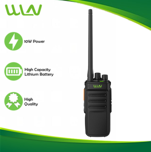 Wln KD-C1000 10W UHF 400-470MHz 16 Channel Walkie Talkie Two Way Radio