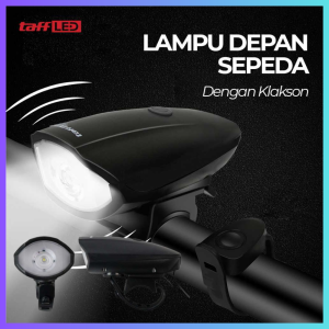 TERLARIS PENGIRIMAN CEPAT COD TaffLED Lampu Depan Sepeda Klakson LED CREE XPG 250 Lumens 1200 mAh/LAMPU sepeda super terang kelap kelip depan belakang gunung multifungsi / aksesoris sepeda murah mudah di pasang listring canggih/KLAKSON super keras