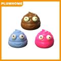 PLUMHOME Squeeze Pinch Vent Ball Decompression TPR Toys Gadgets Sticky Ball Poop Funny Tricky Adult Kids Teen Gifts Stress Reliever Toys. 