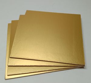 UK 50x50Cm Gold Premium Tatakan Alas Kue Tart/Alas Kue ulang Tahun
