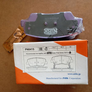 Bố thắng đĩa sau Hyundai Genesis 2008-2014 mã PN0415 của NiBK Nhật Bản