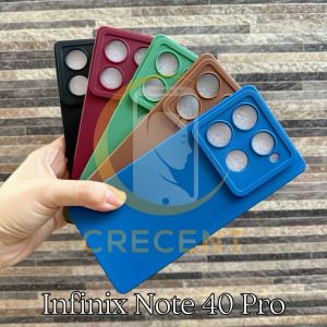 Soft Case Silikon Silica Gel Pro Camera Candy Macaron 3D Kamera Kompatibel Untuk Infinix Note 40 Infinix Note 40 Pro 4G Infinix Note 40 Pro 5G Infinix Note 40 Pro Plus 5G