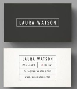 Personalized Cards Calling/Business Card 300gsm Premium matte cards