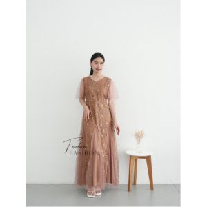 Feodora Fashion / Dress zamora / Dress party terbaru  / pakaian wanita model dress / dress wanita premium / dress party (GOOD QUALITY)