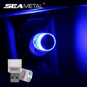 Car Mini USB LED Atmosphere Lights Decorative Lamp Plug Play Auto Interior Led Lamp