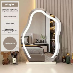 New Style Cloud Makeup Mirror LED Dressing With Fill Light Beauty Desktop Vanity Table With Mirror