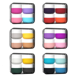 Silicone Cream Jars Travel Containers for ToiletriesLeakproof Travel Essentials with Lid for Face Hand Body Cream