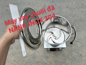 Máy xay chuốiraucủ nhỏmịn bằng 4 lưỡi dao siêu sắc bén