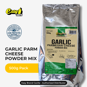 Easy Brand Garlic Parmesan 500g - Powder Base for Fries Wings Nachos. Negosyo Essential