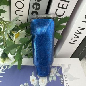 HUIHEYU Glitter Fruit Toothpaste Squishy Toy Non-Bounce Shapeable Squishy Toy Children Soft Elastic Facial Cleanser Fidget Kids Adults