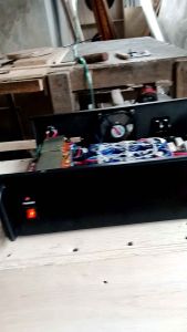 power rakitan murah 1500 wat. 5 amper dobel travo