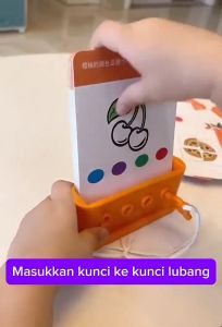 CuddleCove Logic Key Early Education Toys Kids Thinking Training Board Game Shape Numbers Puzzle Toddler toy