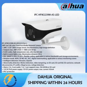 Dahua 2MP 4MP Full-color Fixed-focal Bullet Wizsense Network Camera built in Mic IP camera POE NVR