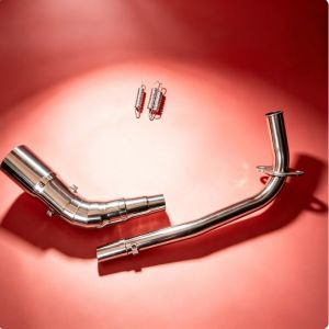 RAPID RUSI 150 STAINLESS ELBOW – AKRAPOVIČ HEXATIP WITH SILENCER