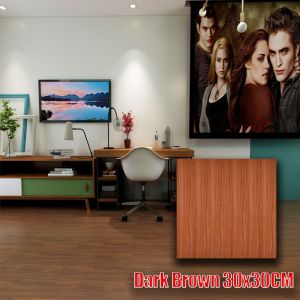 30x30CM Marble Vinyl Tiles Wooden Floor Stickers Self Adhesive PVC Waterproof Removable Wear-resistant Flooring