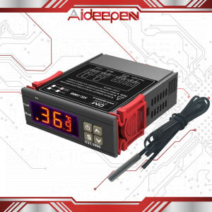 【COD + local seller】temperature thermostat Digital Temperature Controller Thermostat Thermoregulator incubator Relay LED 10A Heating Cooling STC-1000 STC 1000 110-220V Thermostat Sensor