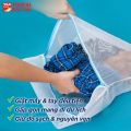 Túi Lưới Giặt Đồ Cao Cấp Có Khóa Kéo Bảo Vệ Quần Áo, Đồ Lót Không Rách Khi Giặt Máy KURASHI RHYTHM. 